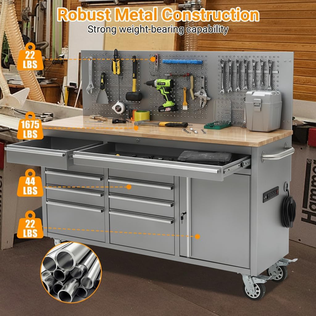IDEALHOUSE 61-Inch Rolling Tool Chest Review: Worth Buying? 4 IDEALHOUSE 61-inch rolling tool chest review, IDEALHOUSE tool chest review and rating, is IDEALHOUSE rolling tool chest worth buying, IDEALHOUSE 10 drawer tool cabinet review pros cons, IDEALHOUSE workbench review honest opinion, IDEALHOUSE heavy duty tool chest review verdict compared to top alternatives