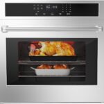 Image 1 of MERXENG 30 inch electric single wall oven review