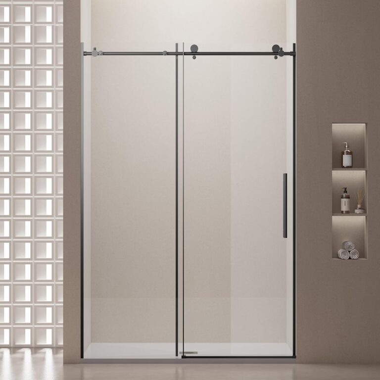 MonBlari Frameless Sliding Shower Door Review: Honest Pros & Cons 10 Image 1 of MonBlari frameless sliding shower door review
