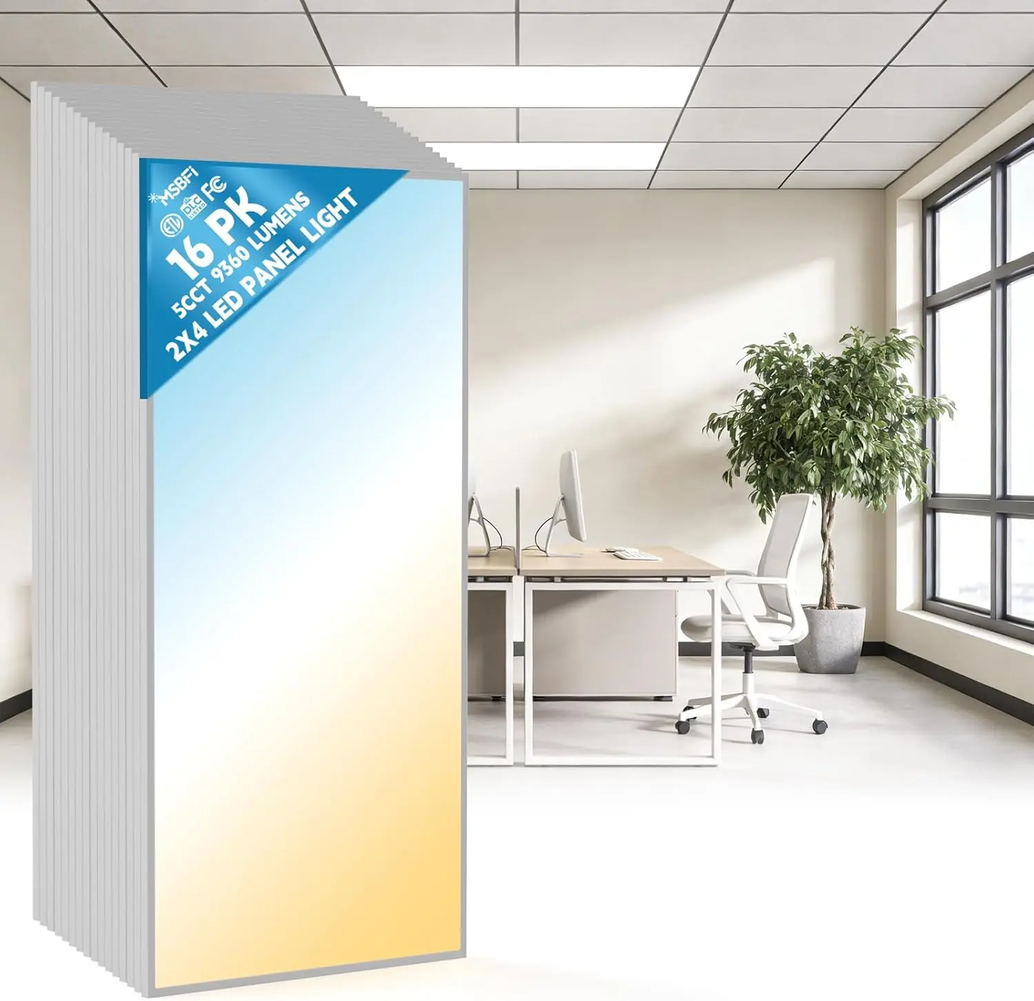 Msbfi 2x4 LED Flat Panel Light Review: Pros & Cons 1 Msbfi 2x4 LED flat panel light review,2x4 LED flat panel light review and rating,is Msbfi 2x4 LED panel worth buying,Msbfi 2x4 LED panel light review pros cons,Msbfi 2x4 LED flat panel honest opinion,Msbfi 2x4 LED panel light review verdict unboxing — what is included in the package