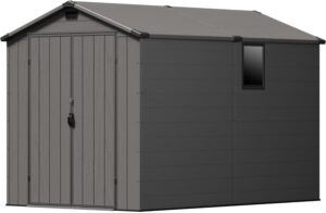 Image 1 of Patiowell 6x10 outdoor storage shed review