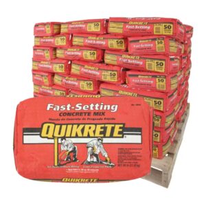 Image 1 of QUIKRETE fast setting concrete mix review