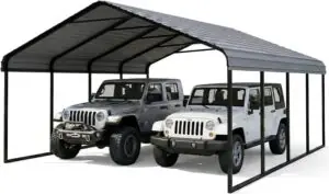 Image 1 of RITERYIFER 20x20 carport review