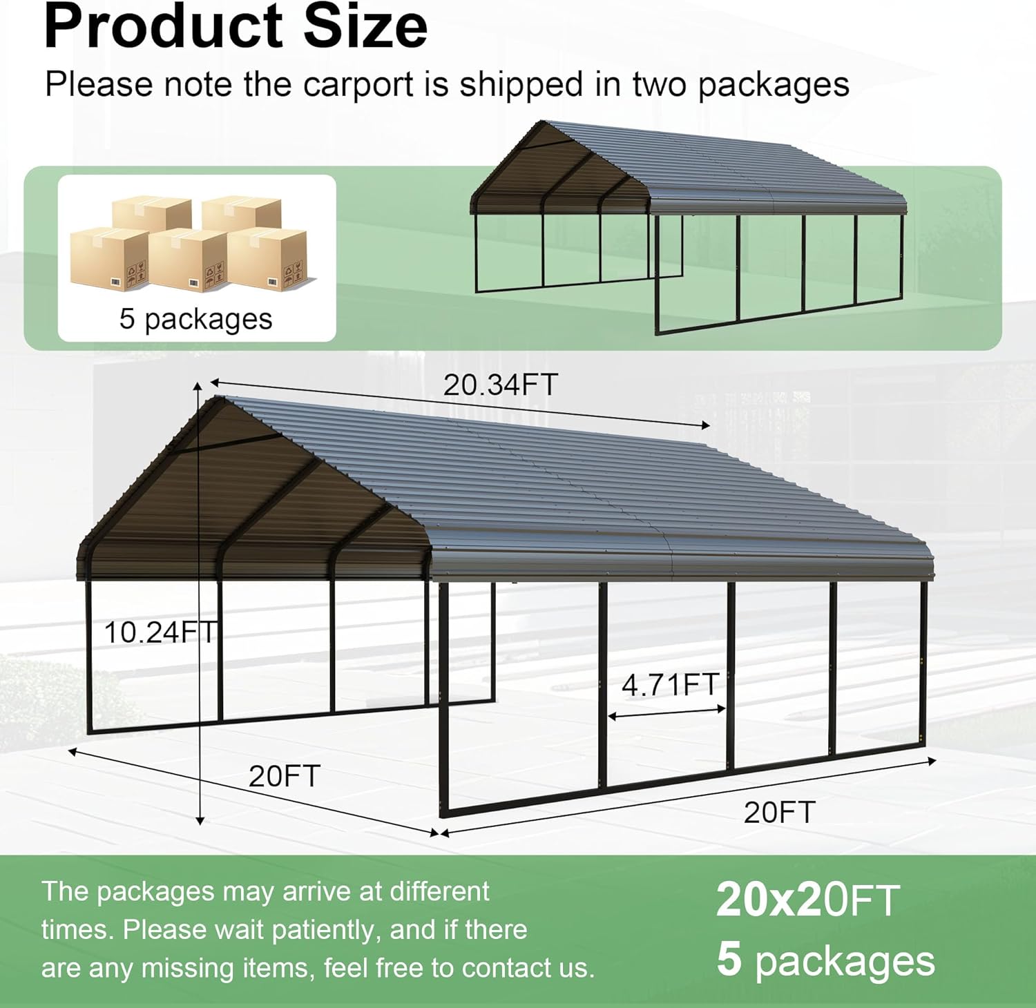 RITERYIFER 20x20 Carport Review: Honest Pros & Cons 2 RITERYIFER 20x20 carport review,RITERYIFER 20x20 carport review and rating,is RITERYIFER carport worth buying,RITERYIFER 20x20 carport review pros cons,RITERYIFER carport review honest opinion,RITERYIFER 20x20 carport review verdict key features examined up close