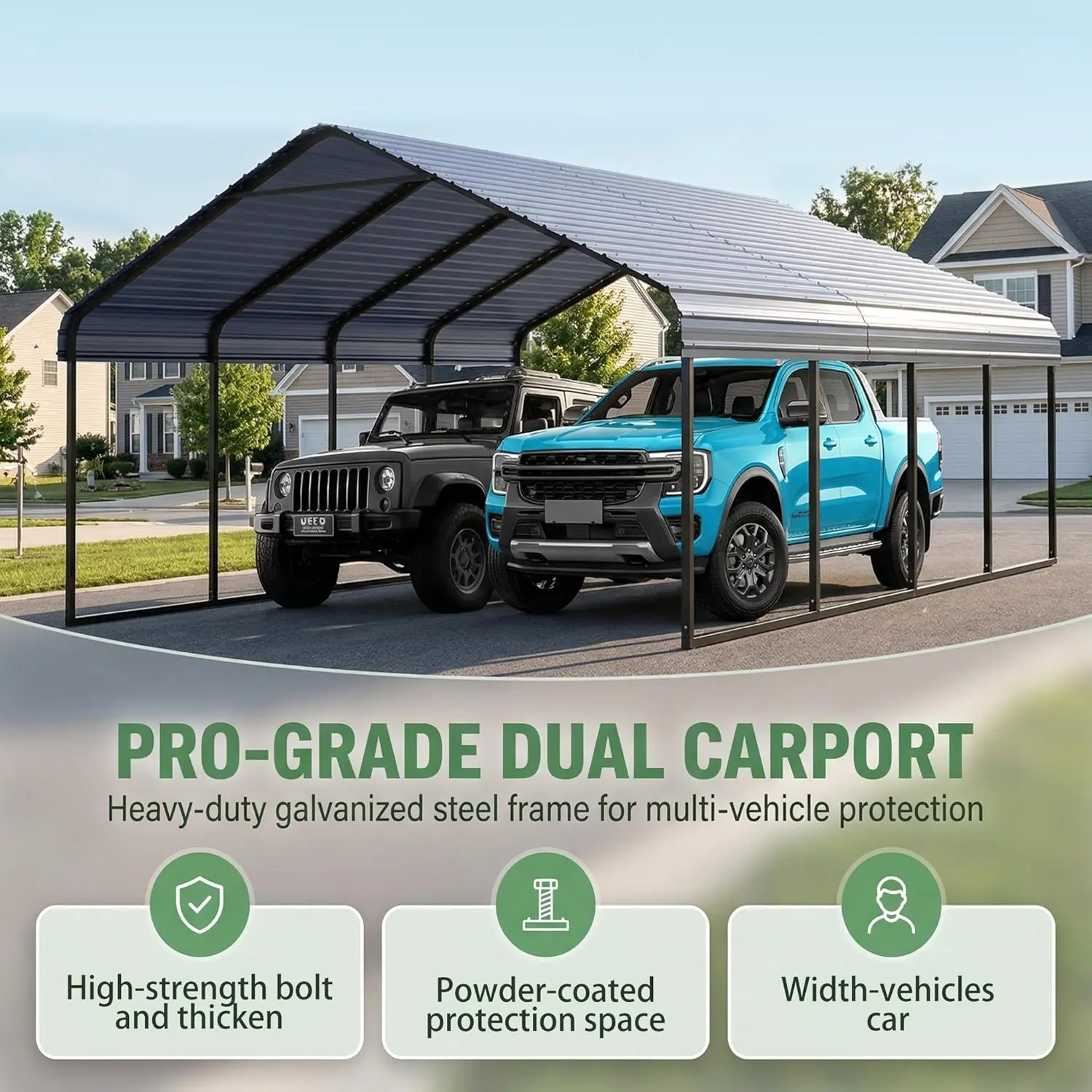 RITERYIFER 20x20 Carport Review: Honest Pros & Cons 4 RITERYIFER 20x20 carport review,RITERYIFER 20x20 carport review and rating,is RITERYIFER carport worth buying,RITERYIFER 20x20 carport review pros cons,RITERYIFER carport review honest opinion,RITERYIFER 20x20 carport review verdict performance test results
