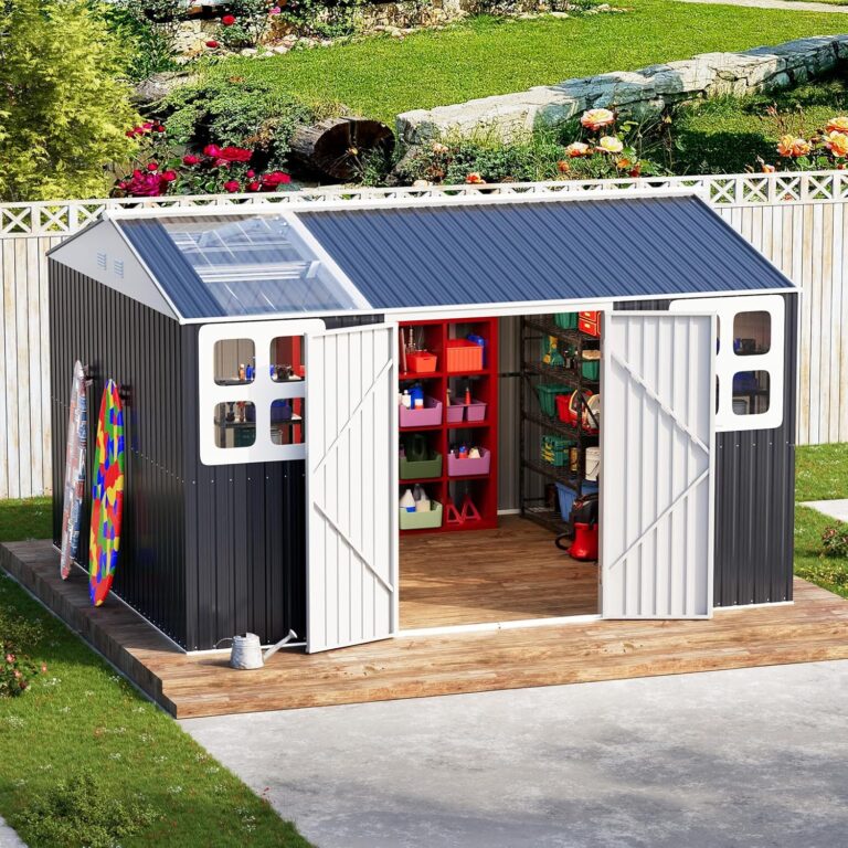 WELYAS 12x10 Storage Shed Review: Honest Pros & Cons 14 Image 1 of WELYAS 12x10 storage shed review