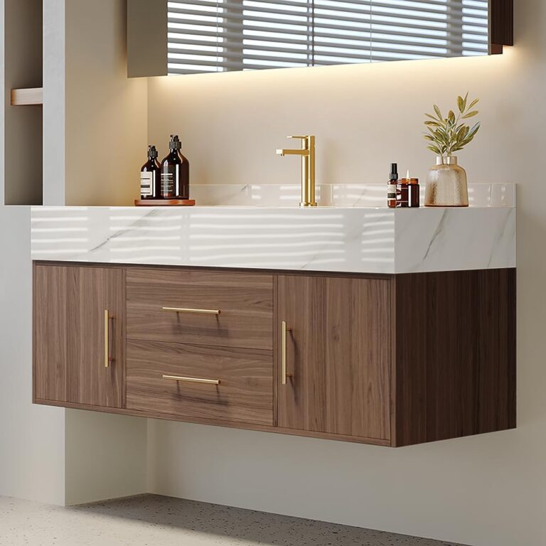 Weibath Floating Bathroom Vanity Review: Pros & Cons 35 Image 1 of Weibath floating bathroom vanity review
