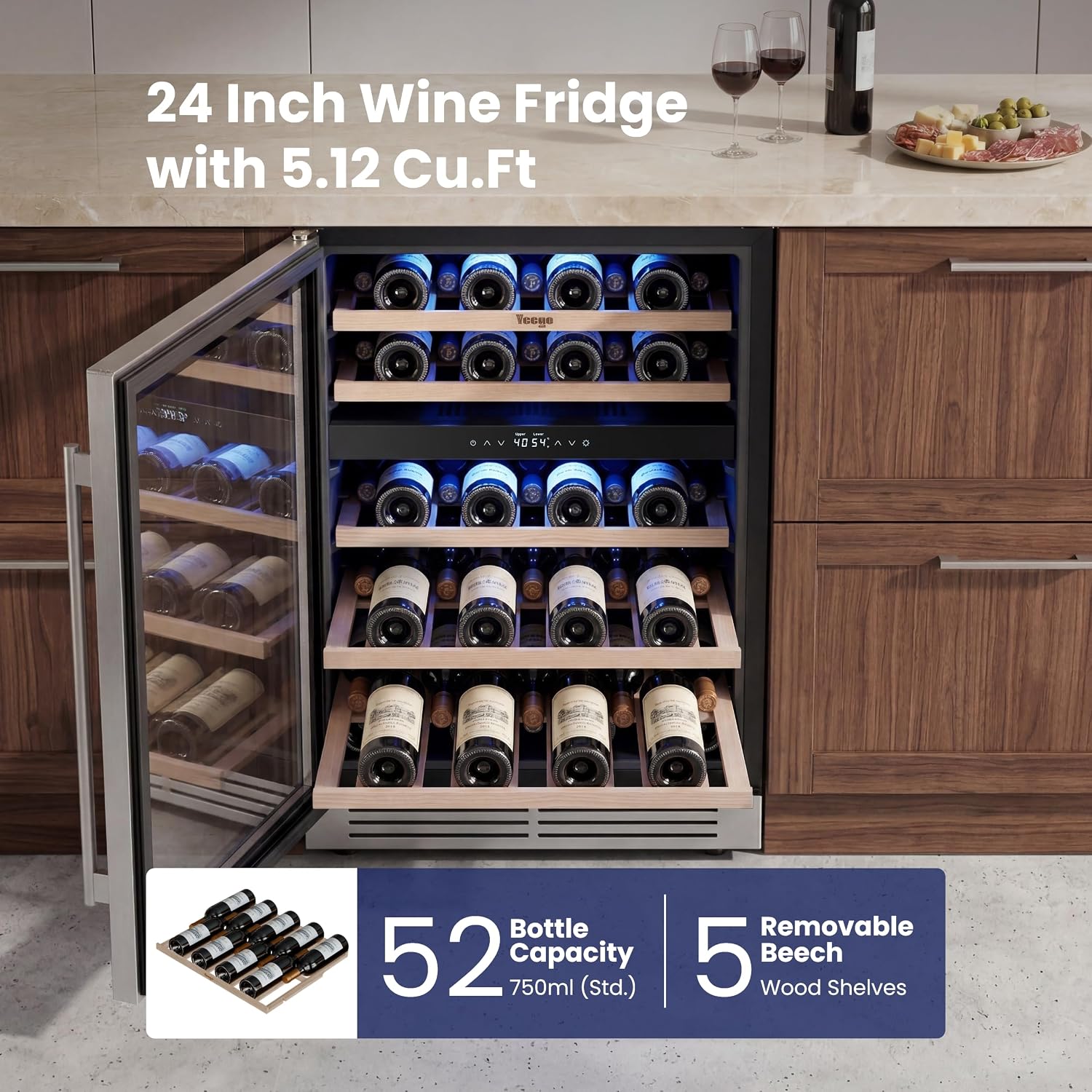 Yeego 24 Wine Cooler Review: Honest Pros & Cons 2 Yeego 24 wine cooler review,Yeego 24 wine cooler review and rating,is Yeego 24 wine cooler worth buying,Yeego 24 wine cooler review pros cons,Yeego 24 wine cooler honest opinion,Yeego 24 wine cooler review verdict during hands-on performance testing