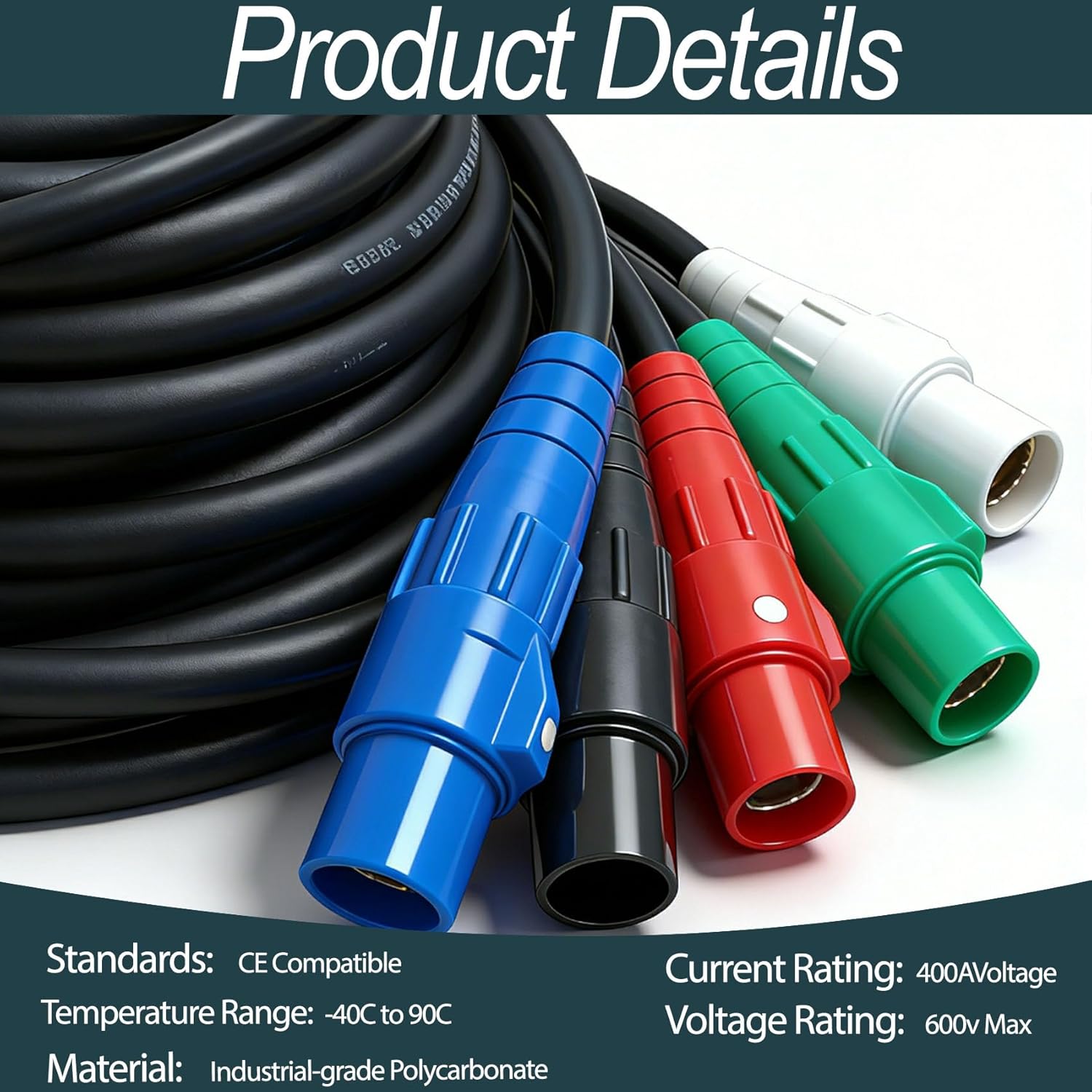 ZGTools Camlock Power Cable Review: Pros & Cons Worth Buying? 3 Feature detail ZGTools camlock cable connectors and jacket