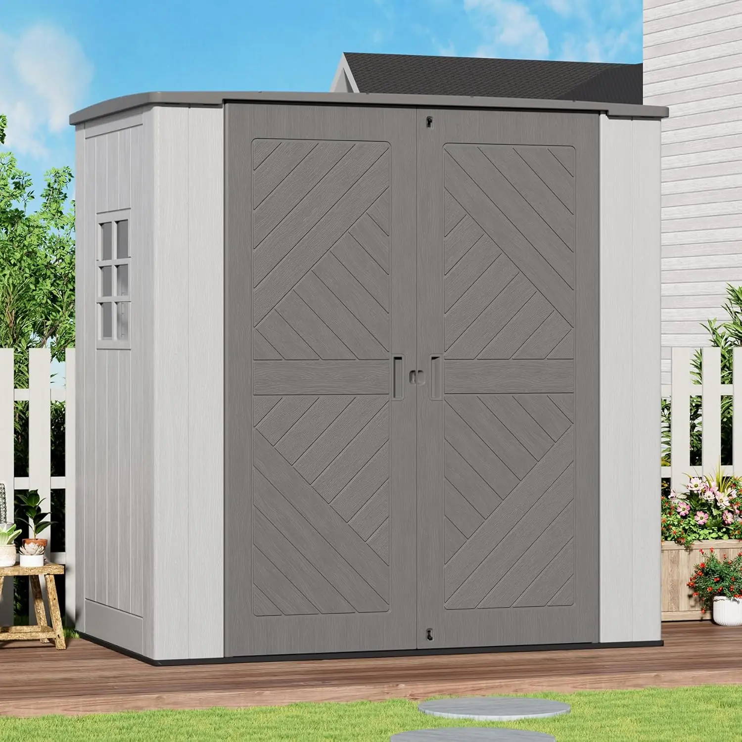 ZZM outdoor storage shed review,ZZM storage shed review and rating,is ZZM outdoor shed worth buying,ZZM resin shed review pros cons,ZZM shed review honest opinion,ZZM outdoor storage shed review verdict during hands-on performance testing