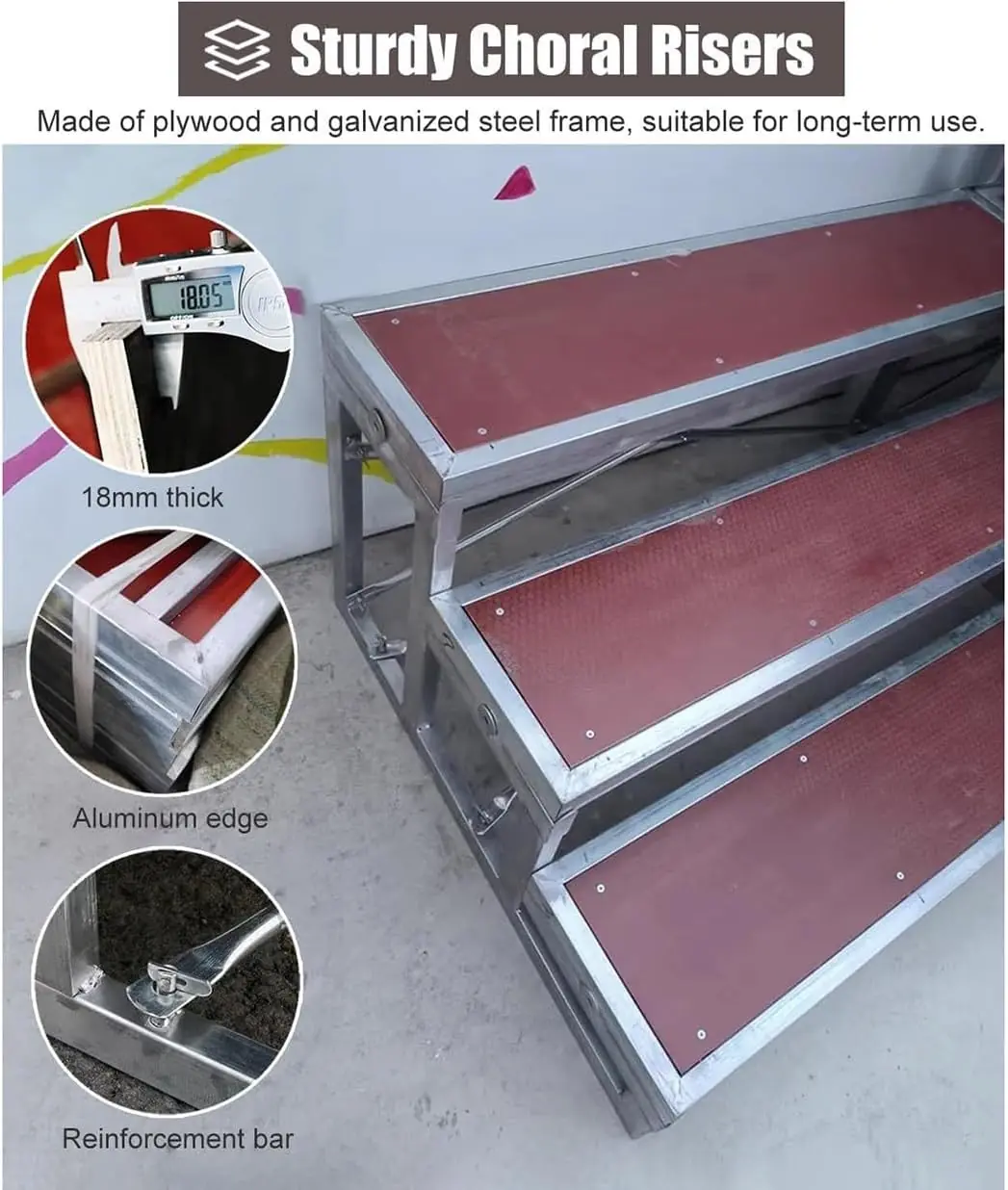 Step-by-step setup guide for choir risers review,portable choir risers review and rating,3 tier choir risers review pros cons,choir platform risers honest review,non slip choir risers review,best choir risers review verdict
