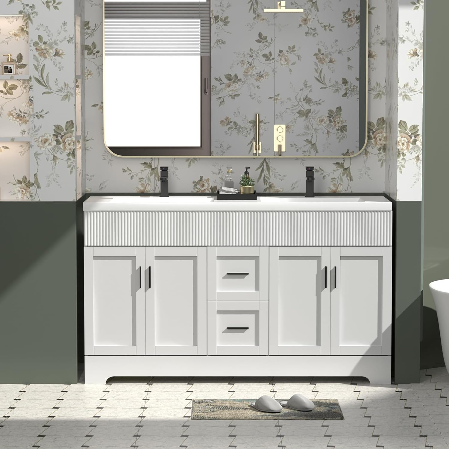 eclife 60 Inch Bathroom Vanity Review: Pros & Cons 1 eclife 60 inch bathroom vanity review,eclife bathroom vanity review and rating,is eclife 60 vanity worth buying,eclife 60 vanity review pros cons,eclife vanity review honest opinion,eclife 60 bathroom vanity review verdict — full package contents