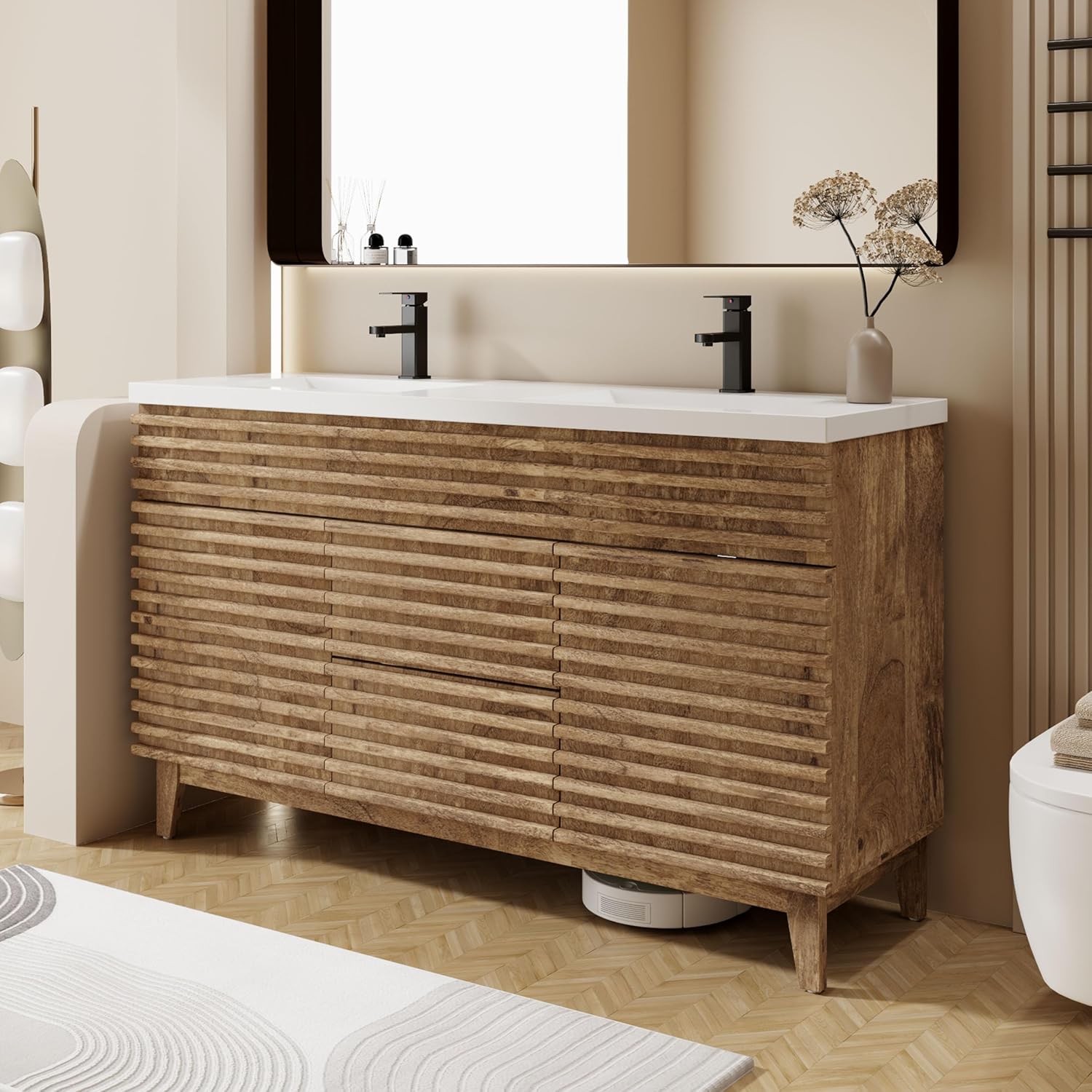 eclife 60 Inch Bathroom Vanity Review: Our Honest Verdict 3 eclife 60 inch bathroom vanity review,eclife 60 vanity review and rating,is eclife 60 vanity worth buying,eclife 60 vanity review pros cons,eclife 60 vanity review honest opinion,eclife 60 vanity review verdict — setup process and usability